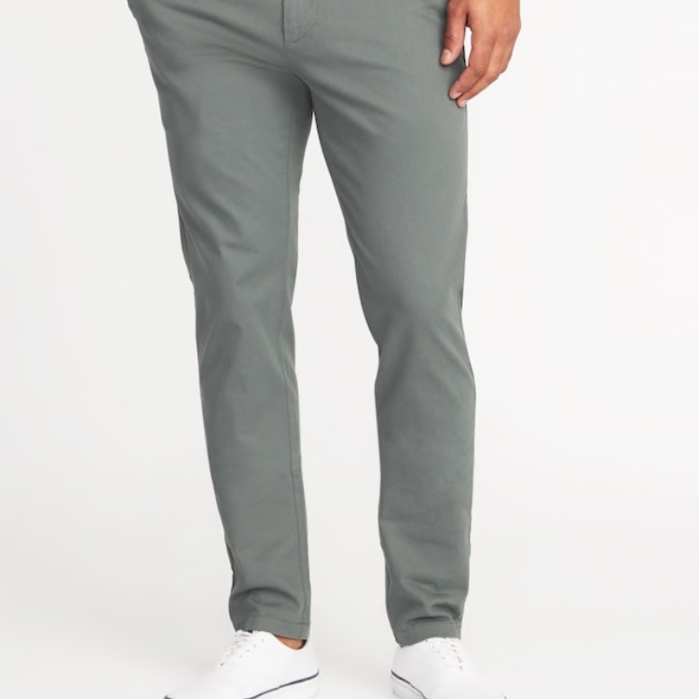 Old Navy grey Slim Utility Khaki